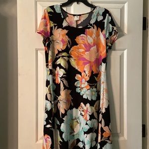 Floral swing dress